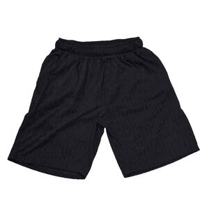 Comeco Y2K men print pocket chino Shorts XL Black A005892